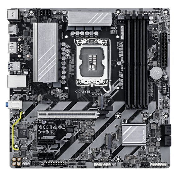 Placă de bază Gigabyte B860M D3HP, LGA1851, Intel B860, Micro-ATX, 2 image