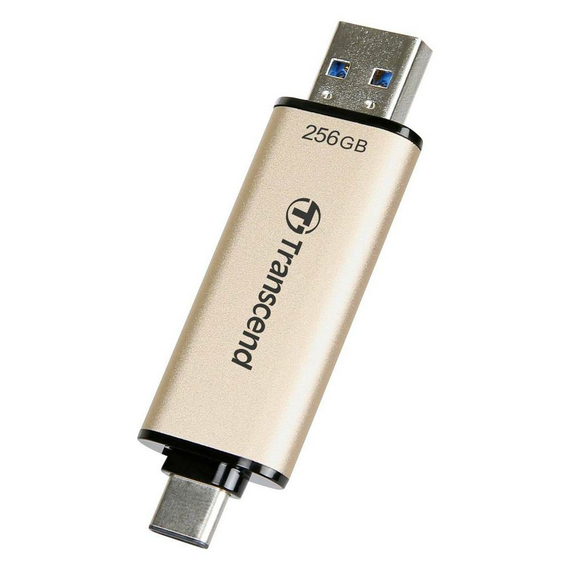 Memorie USB Transcend JetFlash 930C, 256GB, Auriu, 3 image