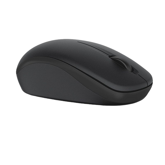 Mouse Wireless DELL WM126, Negru, 2 image