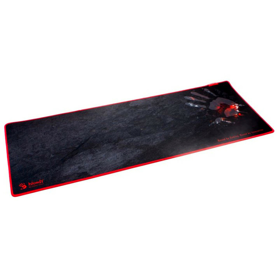 Mouse Pad pentru jocuri Bloody B-088S, Extra Large, Negru/Roșu, 3 image