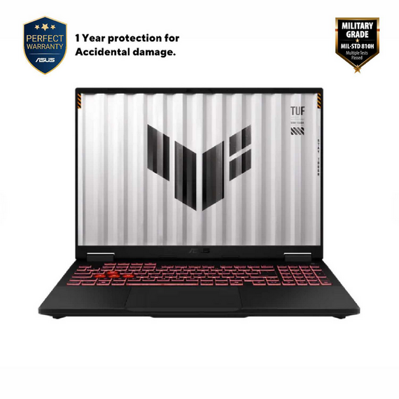 Laptop Gaming 16" ASUS TUF Gaming A16 FA608UH, Jaeger Gray, AMD Ryzen 7 260, 16GB/1024GB, Fără SO