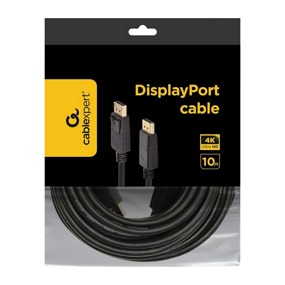 Cablu Video Cablexpert CC-DP2-10M, DisplayPort (M) - DisplayPort (M), 10m, Negru, 3 image