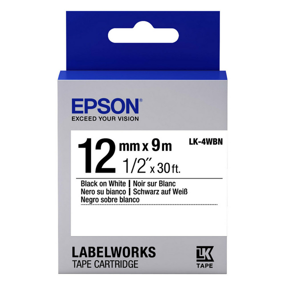 Epson LK-4SBE, 12 mm x 9 m, 2 image