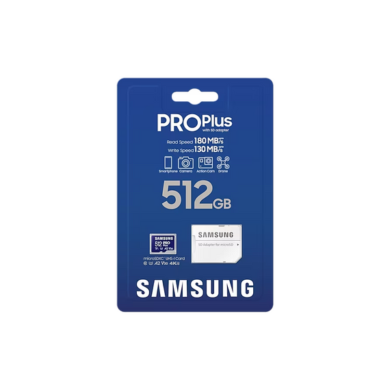Card de Memorie Samsung PRO Plus MicroSD, 512GB (MB-MD512SA/KR), 2 image