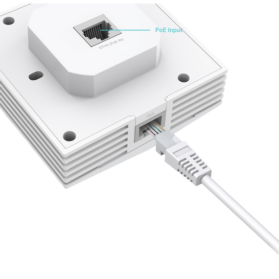 Punct de acces TP-LINK EAP650-Wall, 574 Mbps, 2402 Mbps, Alb, 2 image