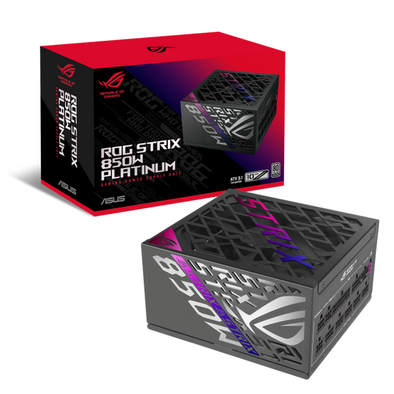 Sursă Alimentare PC ASUS ROG Strix 850W Platinum, ATX, Complet modular, 3 image