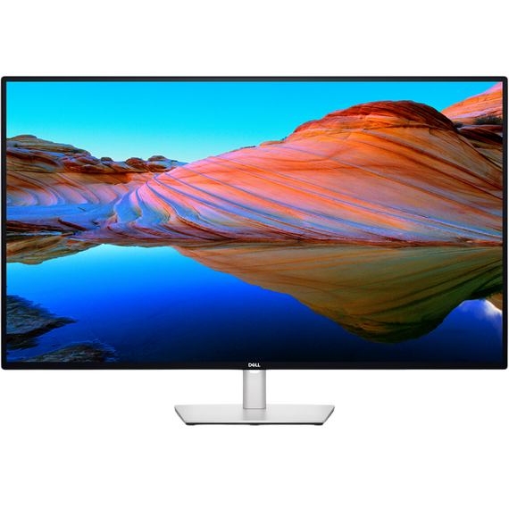 43"  DELL U4323QE, IPS 3840x2160 4K UHD, Negru | Argintiu