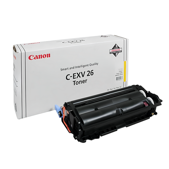 Cartuș pentru imprimantă Canon C-EXV26 (1657B006), 1,09kg, Galben
