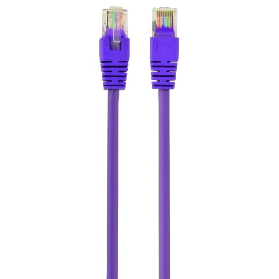 Patch cord Cablexpert PP12-1M/V, CAT5e UTP, 1m, Violet