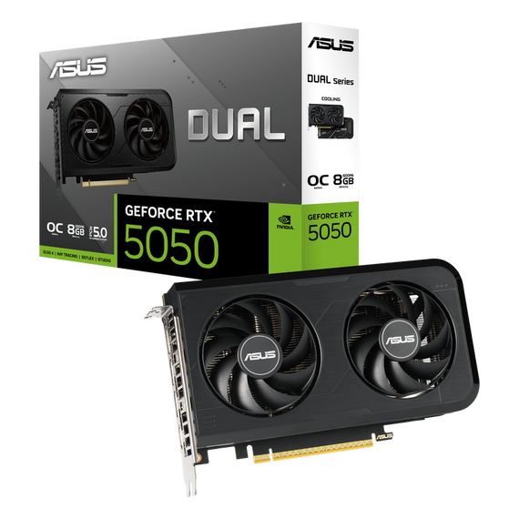 Placă Video ASUS DUAL-RTX5050-O8G, 8GB GDDR6 128bit