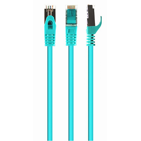 Patch cord Cablexpert PP6-1M/G, Cat6 FTP , 1m, Verde, 2 image