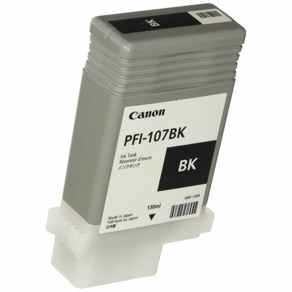 Cartuș de cerneală Canon PFI-107, 130ml, Negru, 3 image