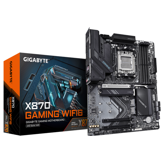 Placă de bază Gigabyte X870 GAMING WIFI6, AM5, AMD X870, ATX
