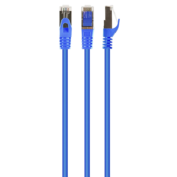 Patch cord Cablexpert PP6-1M/B, Cat6 FTP , 1m, Albastru
