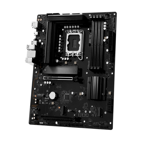 Placă de bază ASRock B860 Pro-A, LGA1851, Intel B860, ATX, 2 image