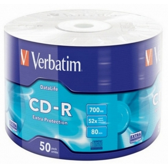 CD Verbatim VPR50C 43745, 50buc, Cake, 2 image