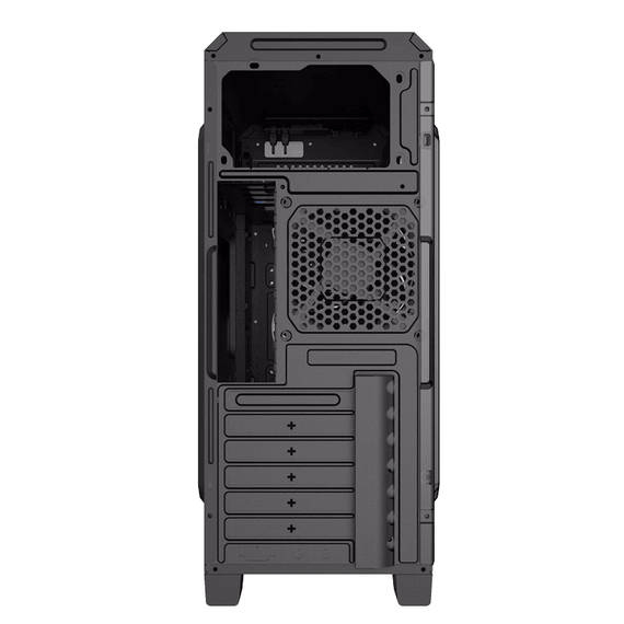 Carcasă PC Gamemax G563, Midi-Tower, Fără PSU, Negru, 2 image