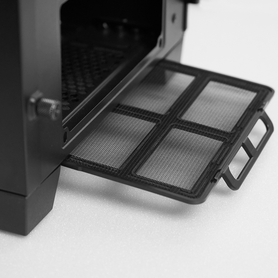 Carcasă PC Chieftec GA-01B-TG-OP, Midi-Tower, Fără PSU, Negru, 3 image