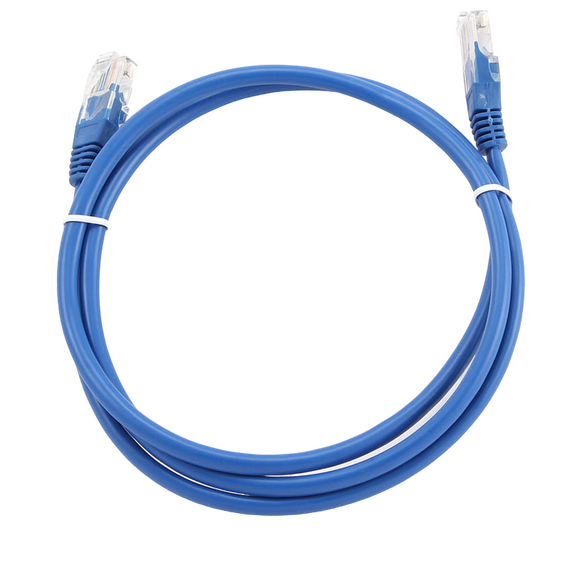 Patch cord Cablexpert PP12-1.5M/B, CAT5e UTP, 1,5m, Albastru, 3 image
