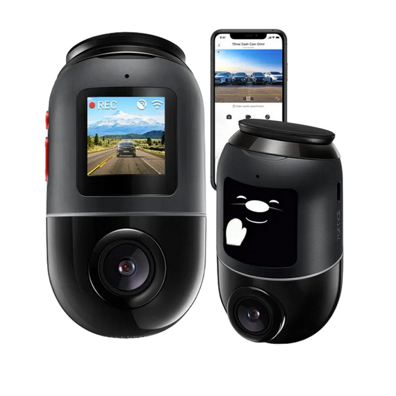 Cameră DVR frontală  70mai X200 Omni, 1920x1080, Negru, 3 image