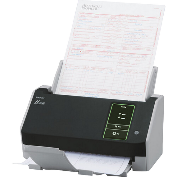 Scaner de documente cu alimentare automată Ricoh fi-8040, A4, Negru, 2 image