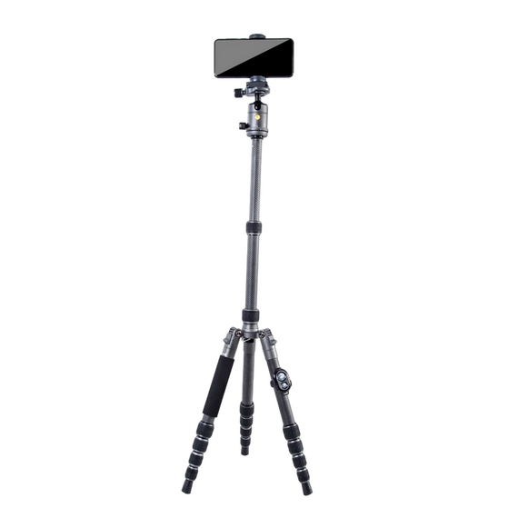 Trepied/Monopod Vanguard VEO3 GO 235CB, Cap trepied de minge, Albastru, 2 image