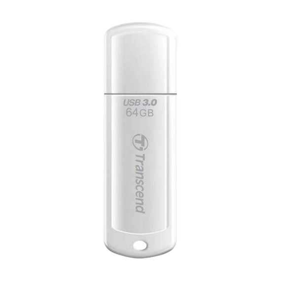 Memorie USB Transcend JetFlash 730, 64GB, Alb, 2 image