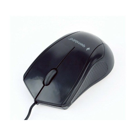 Mouse Gembird MUS-3B-02, Negru, 3 image