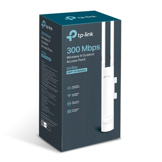 Punct de acces exterior TP-LINK EAP110-Outdoor, 300 Mbps, Alb, 2 image