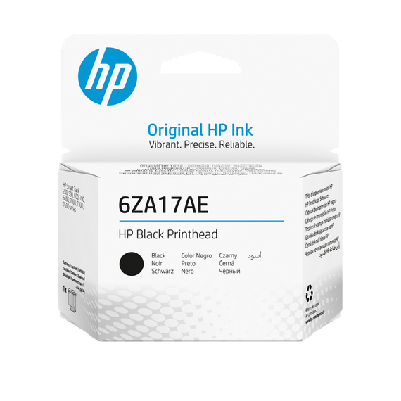 Cap de imprimare HP 6ZA17AE, Negru