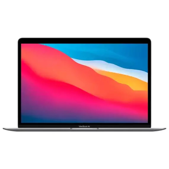 Laptop 13,3" Apple MacBook Air A2337, Gri cosmic, M1 with 8-core CPU and 7-core GPU, 8GB/256GB, macOS Big Sur
