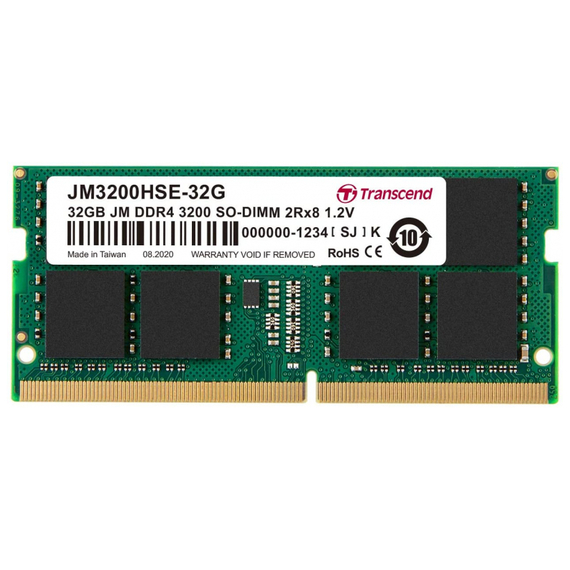 Memorie RAM Transcend JM3200HSE-32G, DDR4 SDRAM, 3200 MHz, 32GB, 3 image