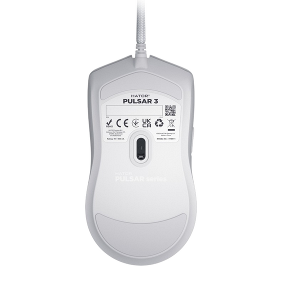 Gaming Mouse HATOR Pulsar 3, Alb, 3 image