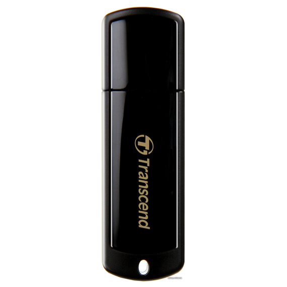 Memorie USB Transcend JetFlash 350, 16GB, Negru, 3 image