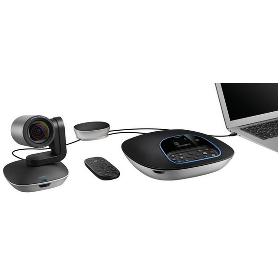 Cameră Web Logitech GROUP, Full-HD 1080P, Negru, 3 image
