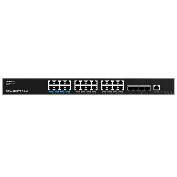 Comutator PoE Grandstream GWN7813P, 24x IEEE 802.3af/at, 2 image
