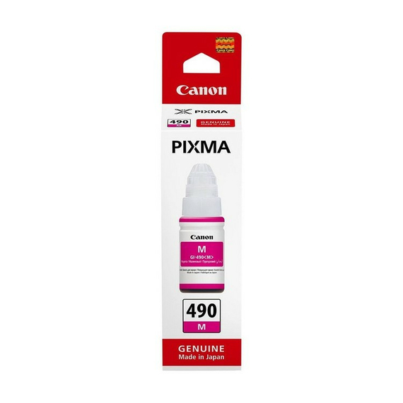 Recipient de cerneală Canon GI-490, 70ml, Magenta, 3 image