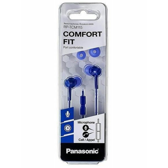 Căști Panasonic RP-TCM115GC, Albastru, 4 image