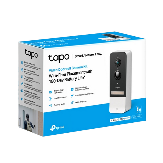 Sonerie video TP-LINK TAPO D230S1, Alb, 2 image