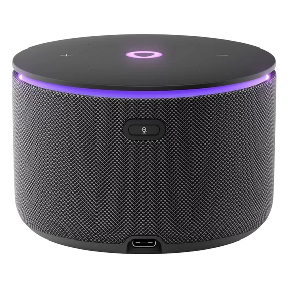 Difuzor Inteligent Yandex Station Mini 3 Pro YNDX-00059BLK, Zigbee, Negru, 3 image