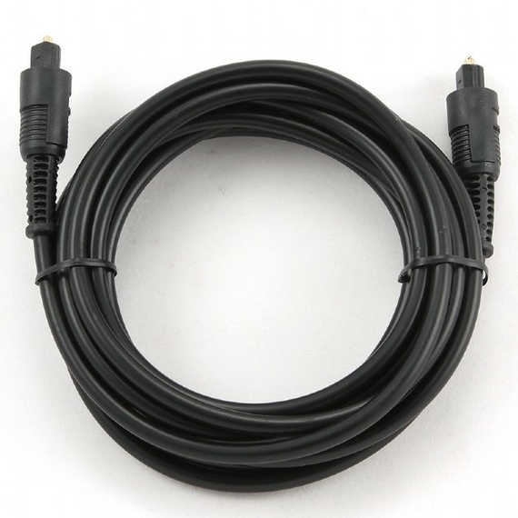 Cablu audio Cablexpert CC-OPT-3M, Toslink - Toslink, 3m, Negru, 5 image
