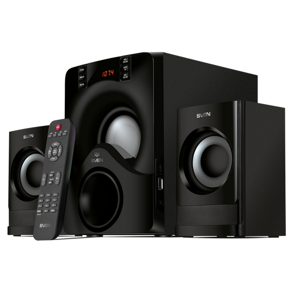 Sistem audio 2.1 CH SVEN MS-312, Negru, 7 image