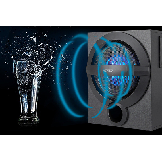 Boxe pentru calculator 2.1 F&D A140X, Negru, 3 image