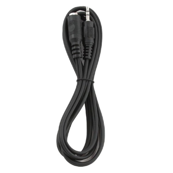 Cablu audio Cablexpert CCA-423, 3.5mm 3-pin (F) - 3.5mm 3-pin (M), 1,5m, Negru, 2 image