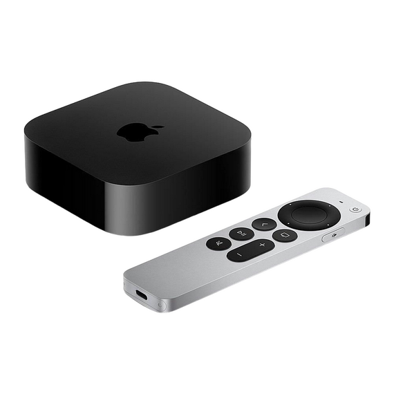 TV-Box Apple TV 4K Wi‑Fi + Ethernet 128GB (3rd gen), Negru, 3 image