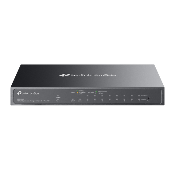 Comutator PoE TP-LINK ES210GMP, 8x IEEE 802.3af/at PoE+ Ports
