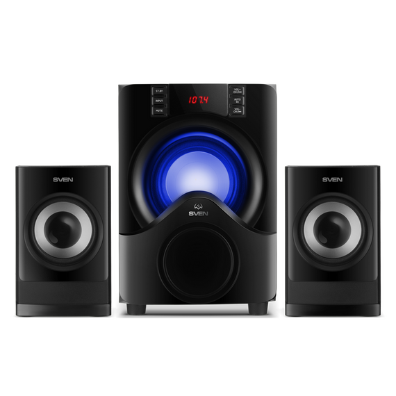 Sistem audio 2.1 CH SVEN MS-312, Negru, 3 image