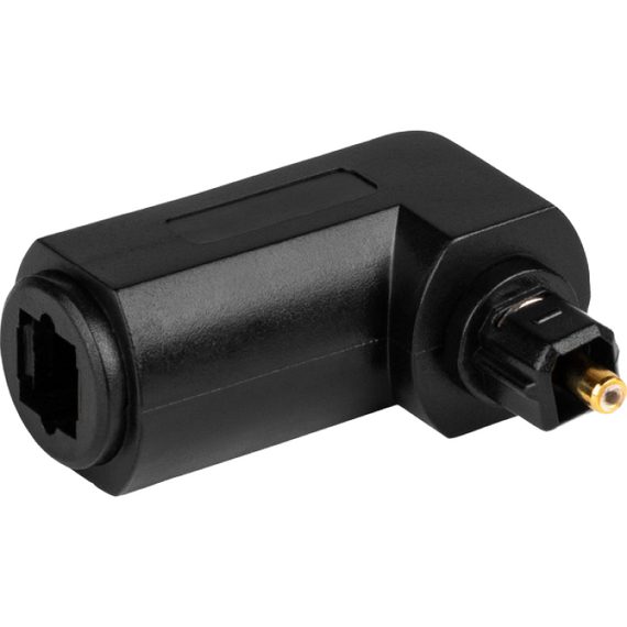 Adaptor Video Cablexpert A-OPTL-01, Negru, 2 image