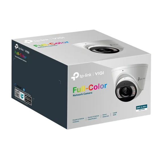 Camera de supraveghere IP TP-LINK VIGI C455(4mm), Alb, 2 image