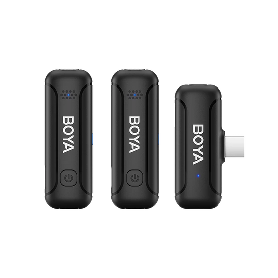 Microfon portabil pentru înregistrare vocală Boya BY-WM3T-U2, Fără fir, Negru, 3 image